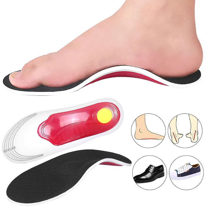 ReliefSole™ Flat Foot Correction Pain Relief Insoles - 1 Pair